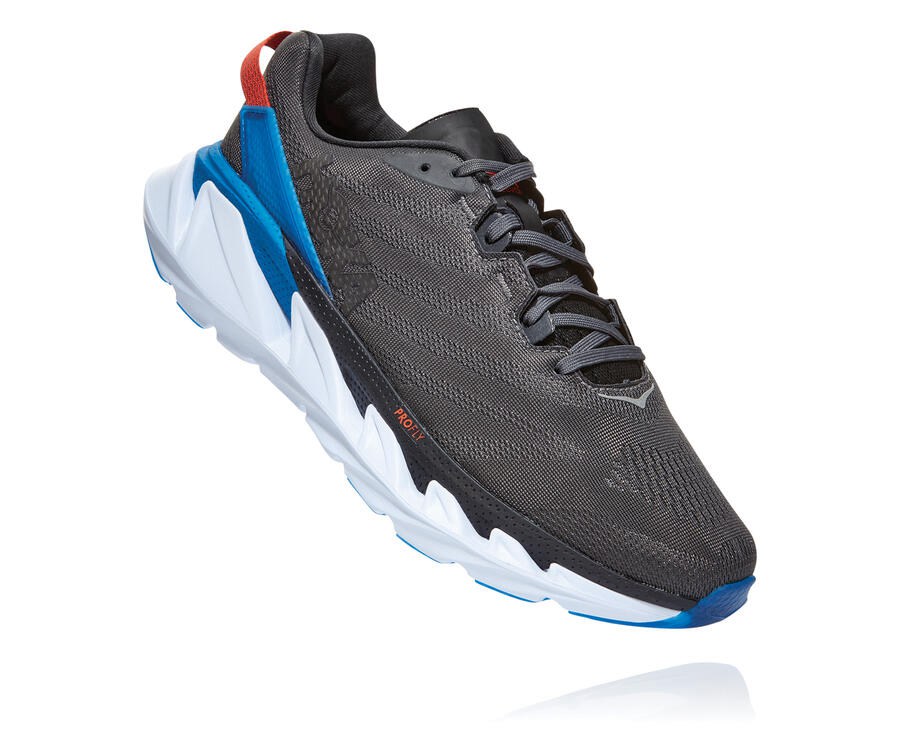 Hoka One One Running Shoes Mens Grey - Elevon 2 - 53094ECHQ